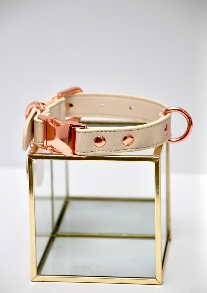 Halo Pet Royal Beige Diffuser Collar™ Side