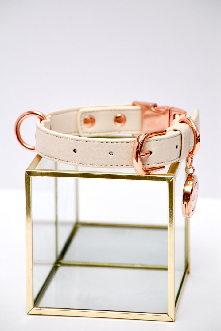 Halo Pet Crystal - Royal Beige Diffuser Collar™ Side 2