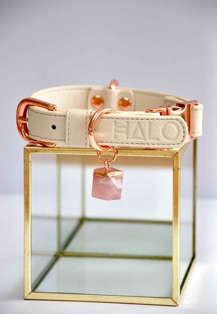 Halo Pet Crystal Royal Beige Crystal Collar™