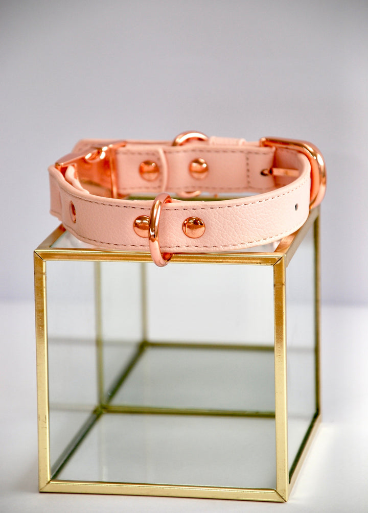 Halo Pet Pink Champagne Diffuser Collar™ Back