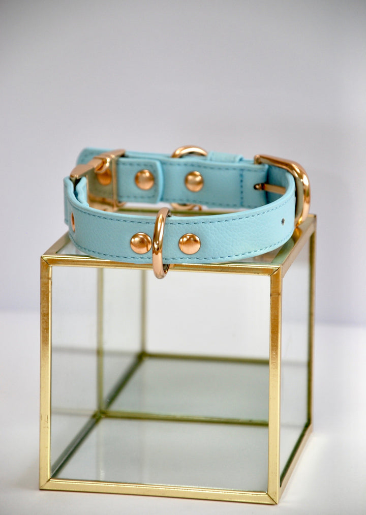 Halo Pet Crystal - Iced Aqua Diffuser Collar™ Back