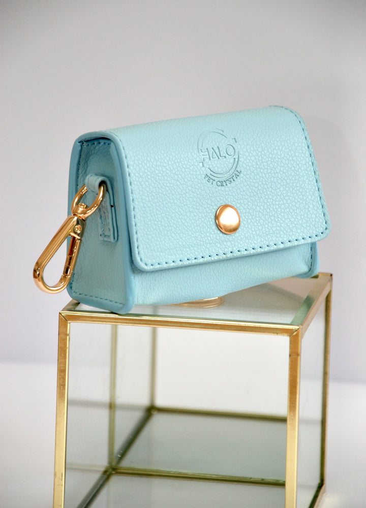 Halo Pet Crystal - Iced Aqua Poop Bag Holder