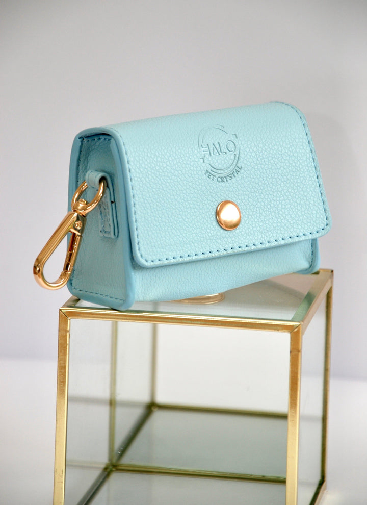 Halo Pet Crystal - Iced Aqua Crystal Set Edition™ Poop Bag Holder